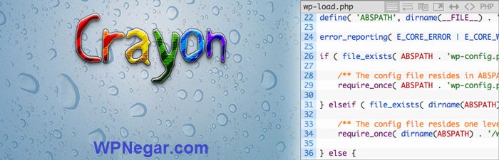 آموزش افزونه Crayon Syntax Highlighter گذاشتن کد در مطلب