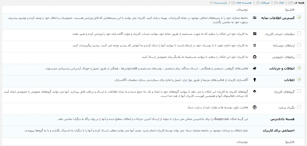 ایجاد جامعه مجازی