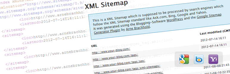 افزونه google XML sitemap