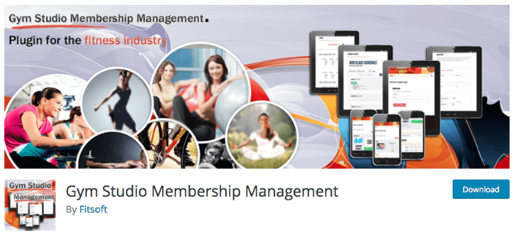 افزونه Gym Studio Membership Management